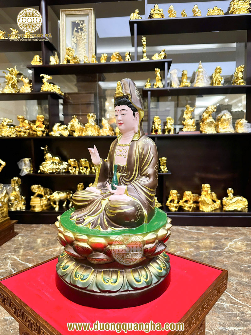 Tượng Phật Bà Quan Âm bằng đồng chọn như nào? Đúc ở đâu uy tín?