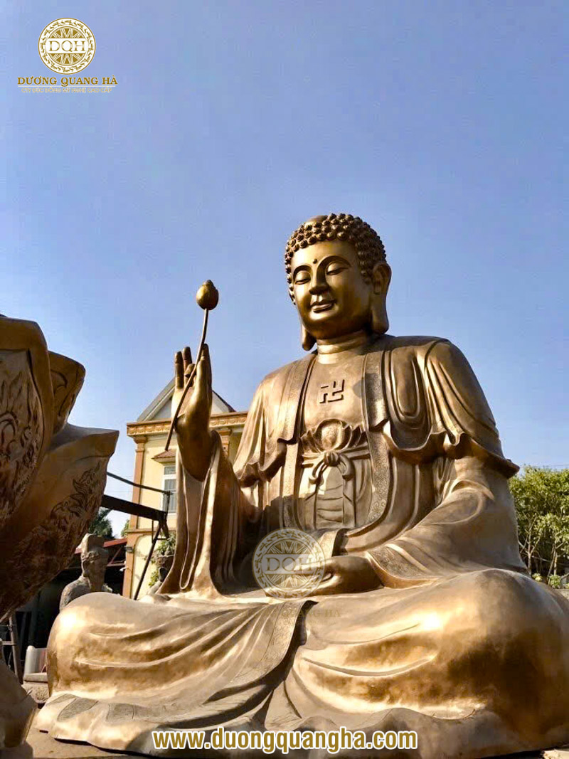 Địa chỉ đúc tượng Phật Di Đà uy tín - Ghé Đúc đồng Dương Quang Hà
