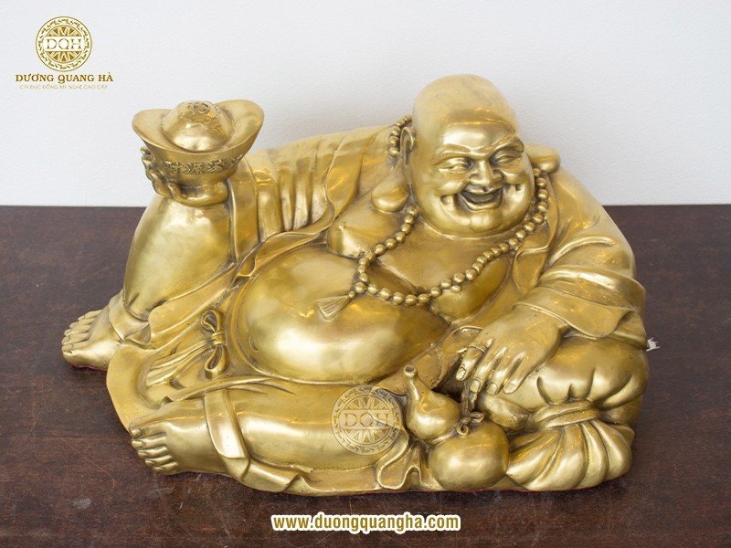 Tượng Phật Di Lặc bằng đồng - Biểu tượng của hạnh phúc, bình an và tài lộc