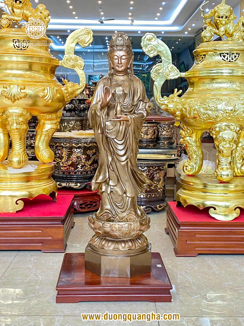 Tượng Phật Quan Âm đẹp - Vẻ đẹp của lòng từ bi trong đời sống tâm linh người Việt