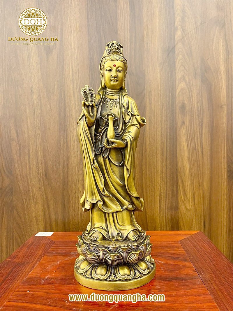 Tượng Phật Quan Âm đứng đẹp, chất lượng, giá tốt