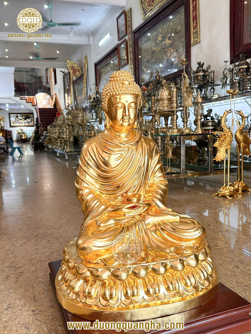 Tượng Phật Thích Ca đẹp - Đặt đúc tại Dương Quang Hà