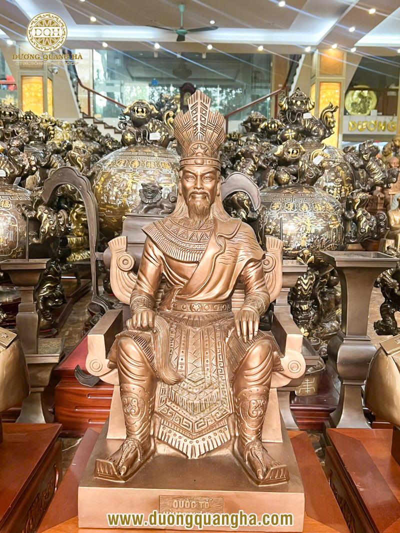 Tượng vua Hùng - Ý nghĩa, cách lựa chọn và địa chỉ đúc tượng uy tín