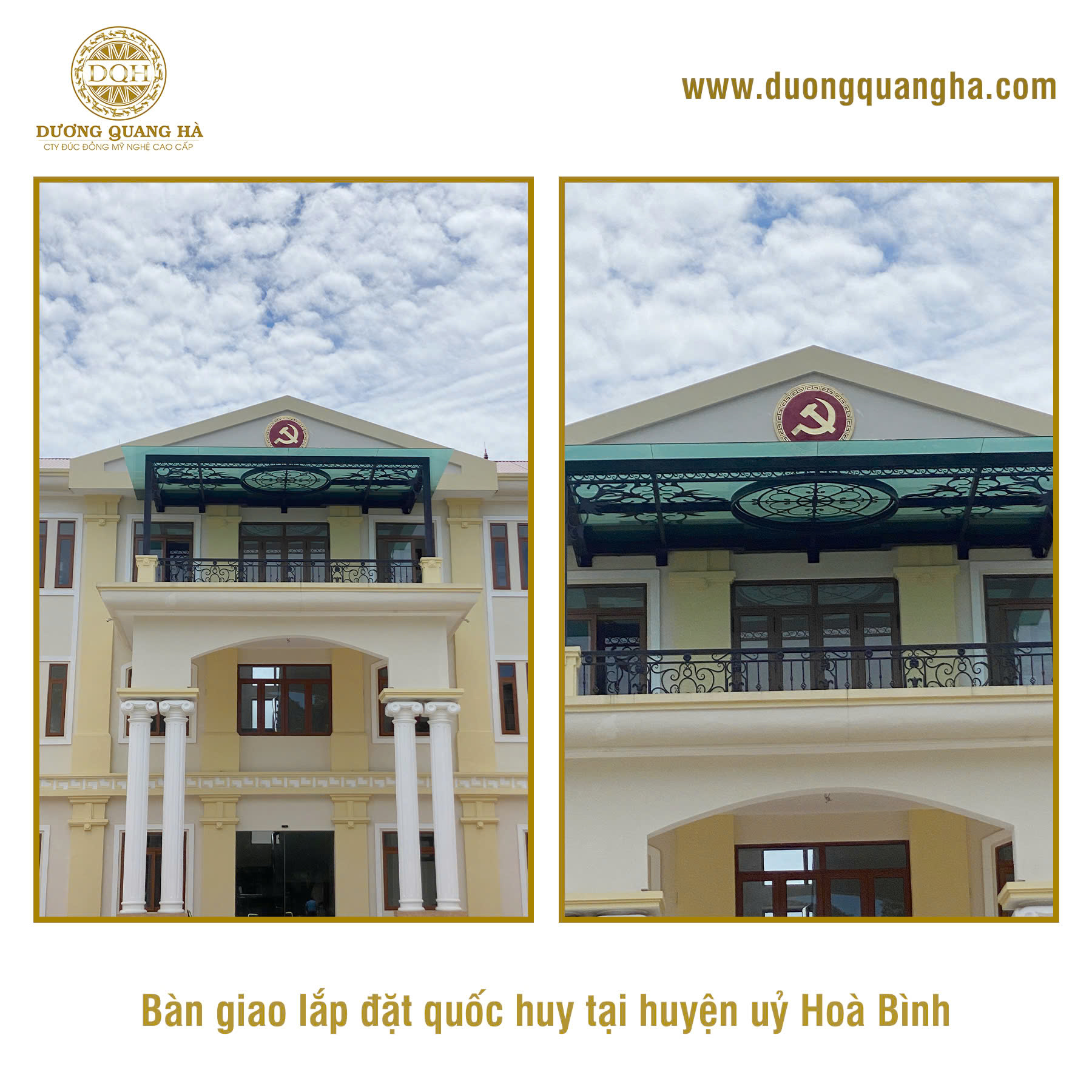 LẮP ĐẶT VÀ BÀN GIAO QUỐC HUY CHO HUYỆN ỦY, HÒA BÌNH