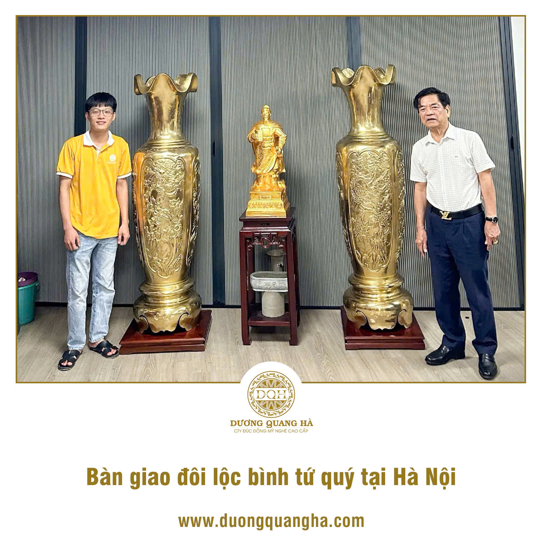 BÀN GIAO ĐÔI LỘC BÌNH TỨ QUÝ 1M72 TẠI HÀ NỘI