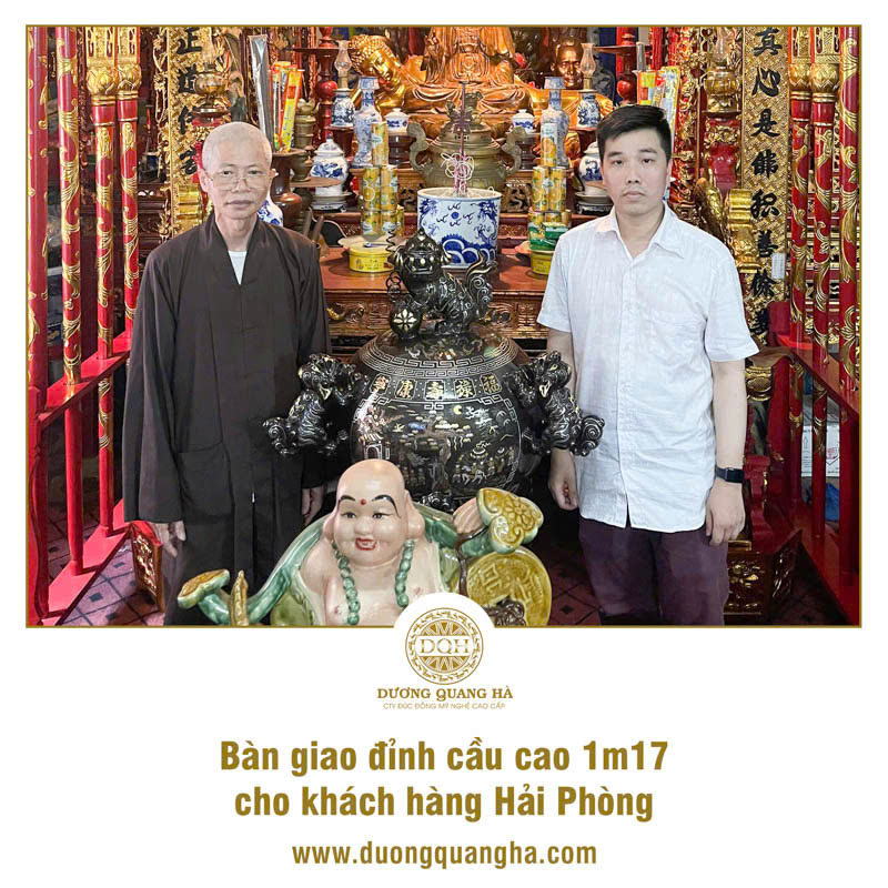 BÀN GIAO ĐỈNH CẦU THẤT LÂN 1M17 TẠI HẢI PHÒNG