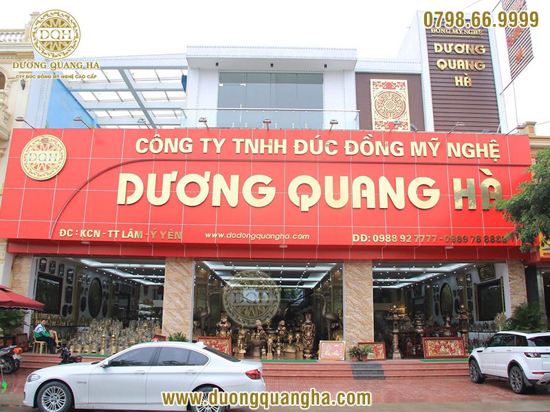 địa chỉ mua tượng đồng uy tín Dương Quang Hà