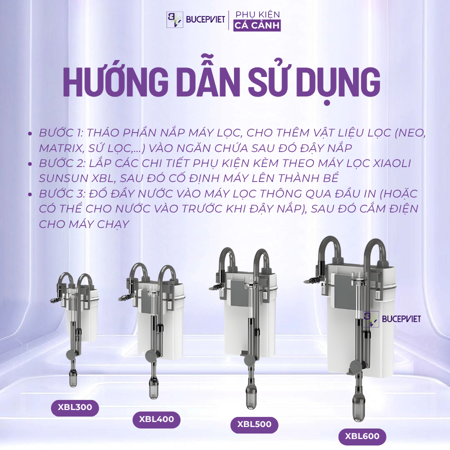 Thông số kỹ thuật Sunsun Xiaoli XBL-500/600 - 2
