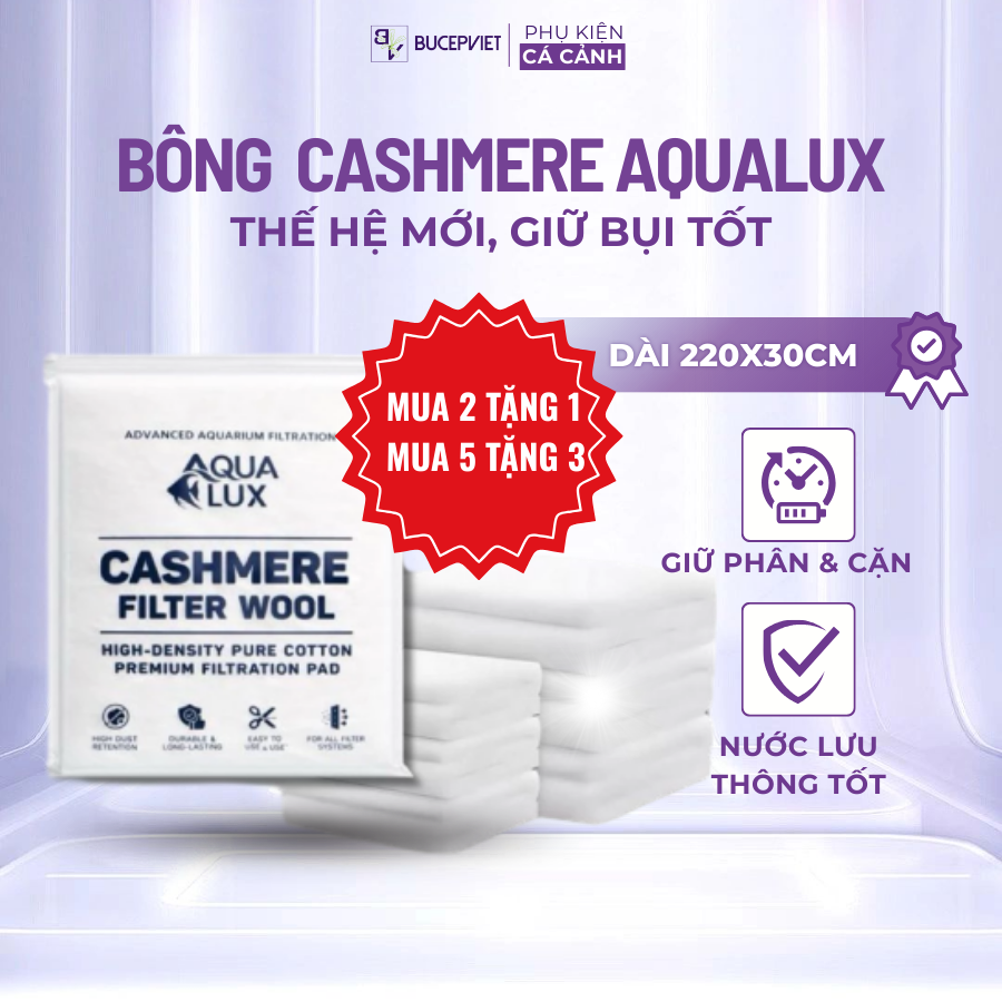 Bông lọc Cashmere