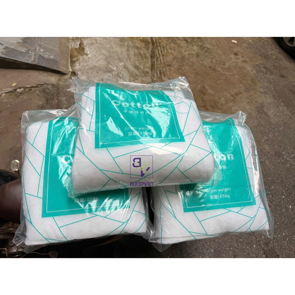 Tính năng nổi bật – khả năng giữ cặn & phân cá hiệu quả của Bông Lọc Bể Cá Cashmere