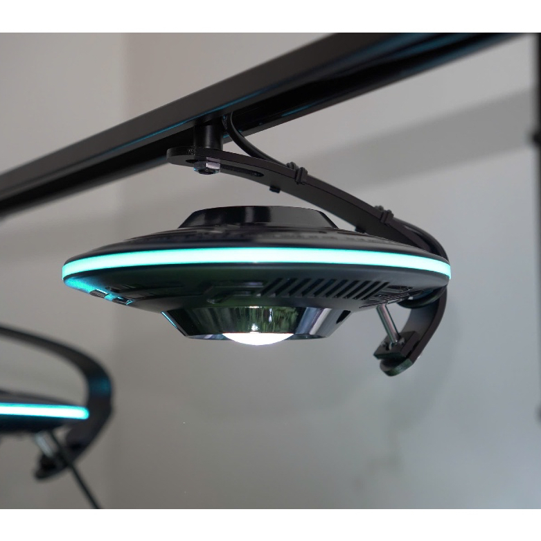 Đèn UFO Langzu dùng cáp treo chữ D