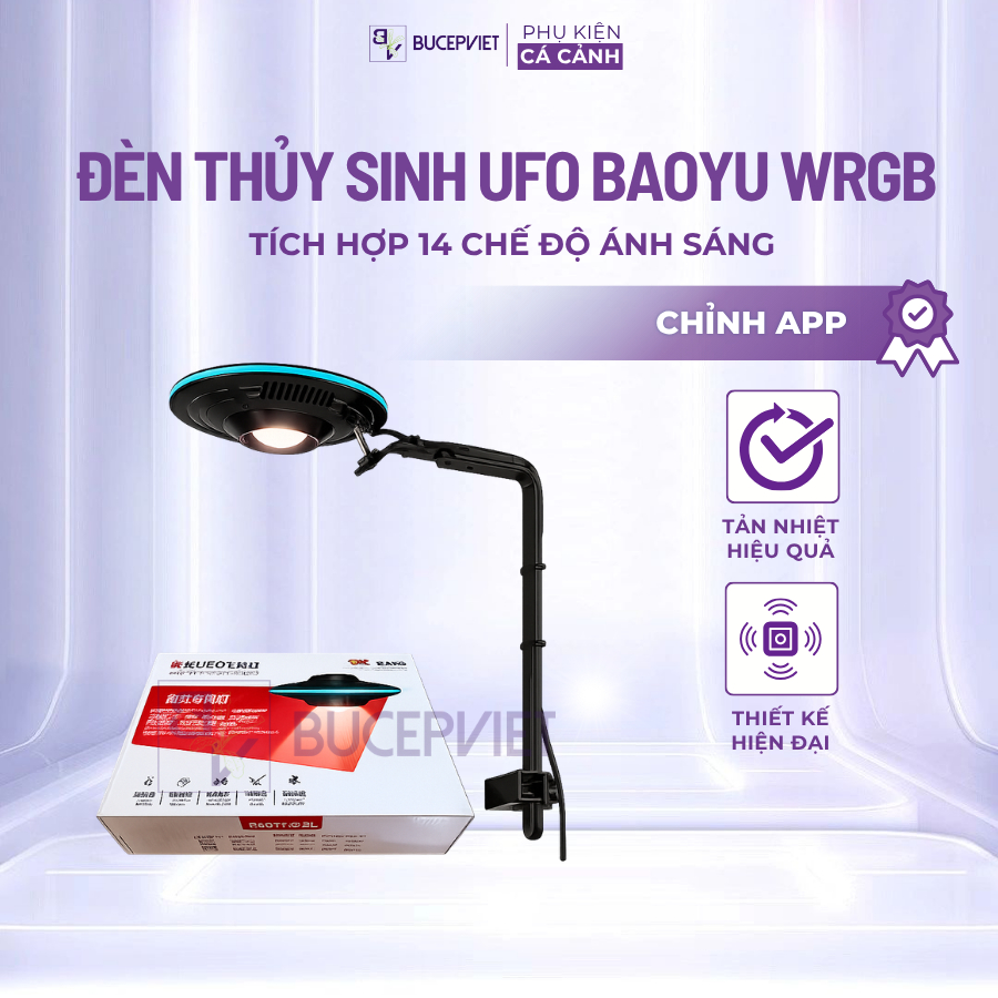 Đèn thủy sinh UFO BAOYU WRGB