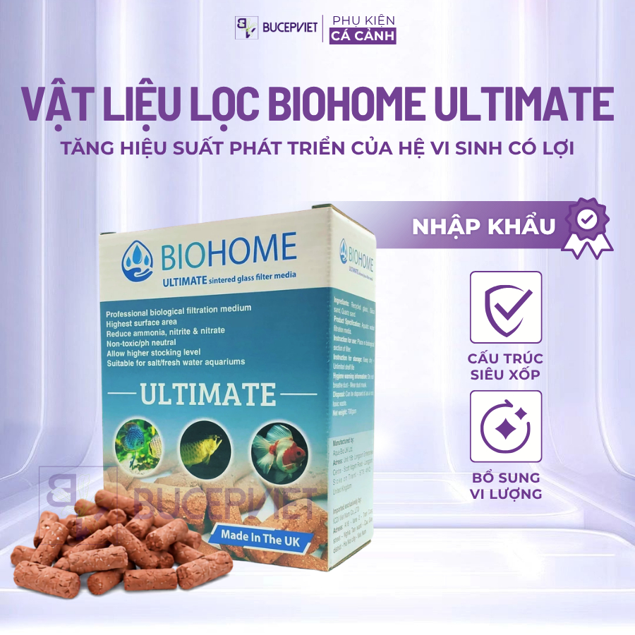 Vật liệu lọc Biohome Ultimate