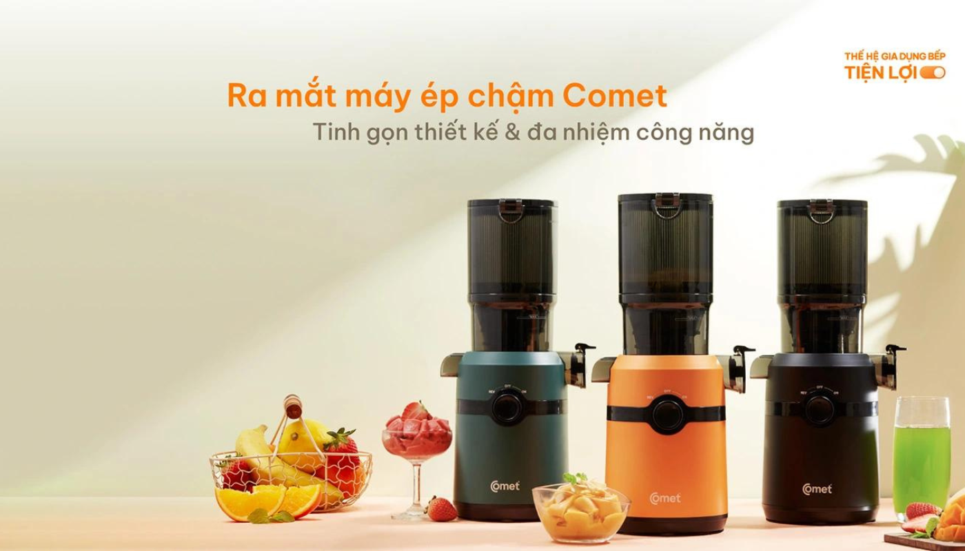 Thông tin Máy ép chậm Comet CM9616