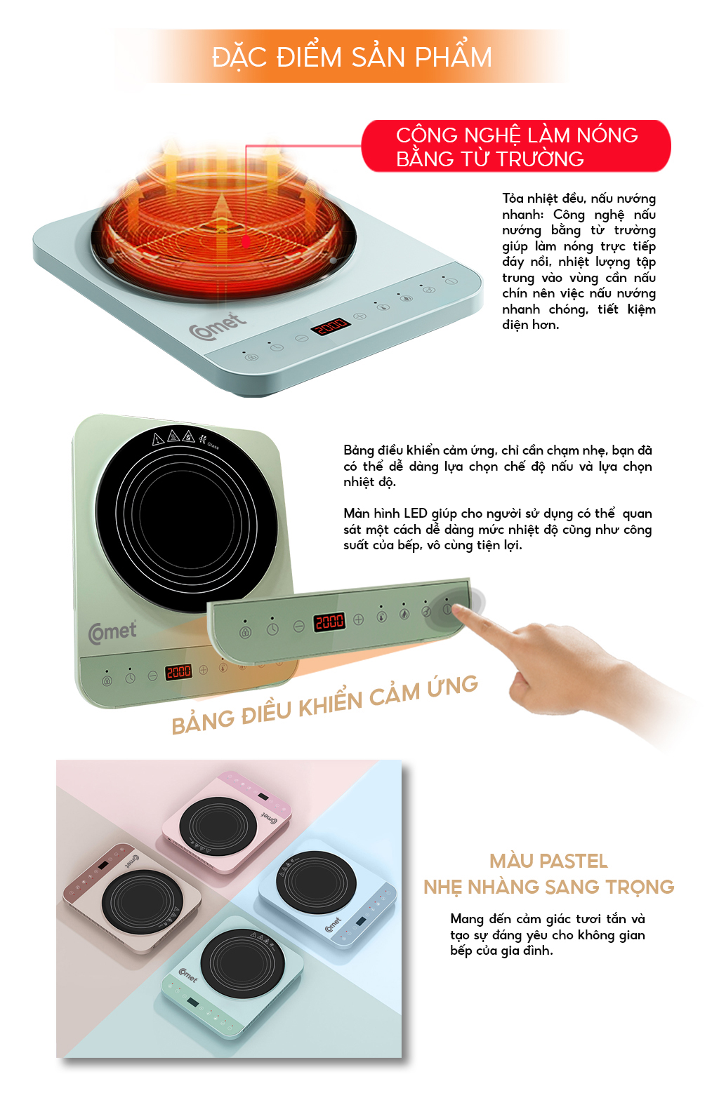 BẾP ĐIỆN TỪ CM5466