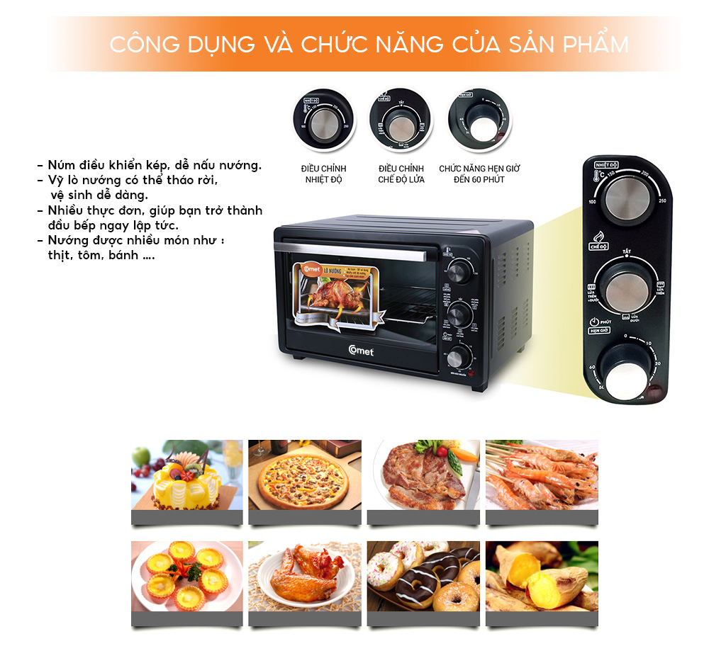 LÒ NƯỚNG VUÔNG CM6518