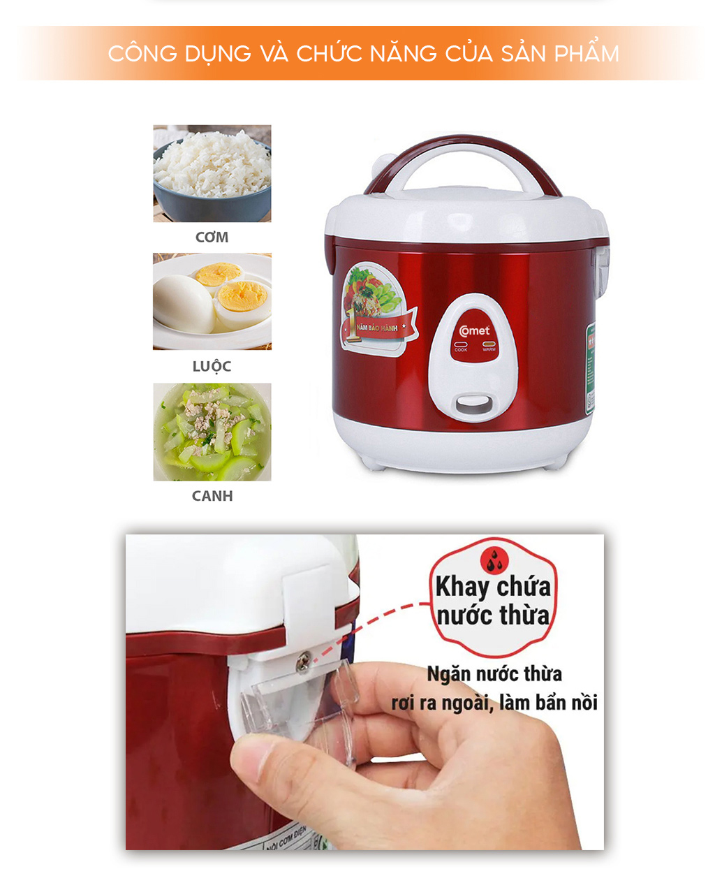 NỒI CƠM ĐIỆN CM8025
