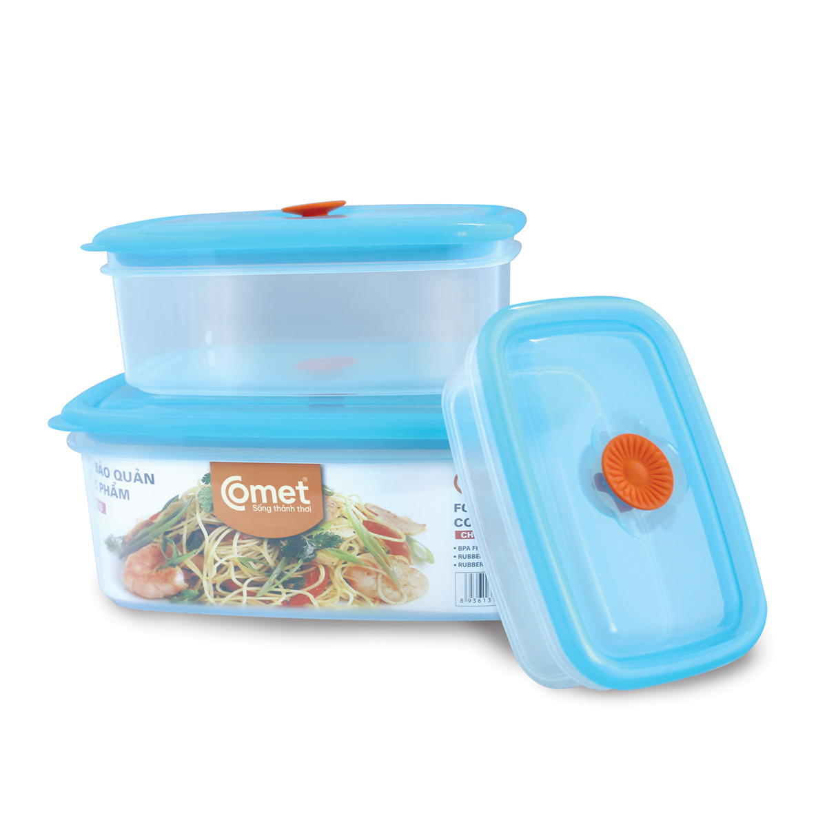 Bộ 3 hộp thực phẩm CH1618