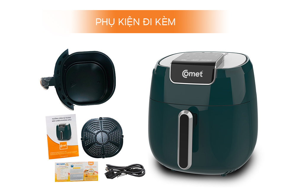 NỒI CHIÊN KHÔNG DẦU CM6858
