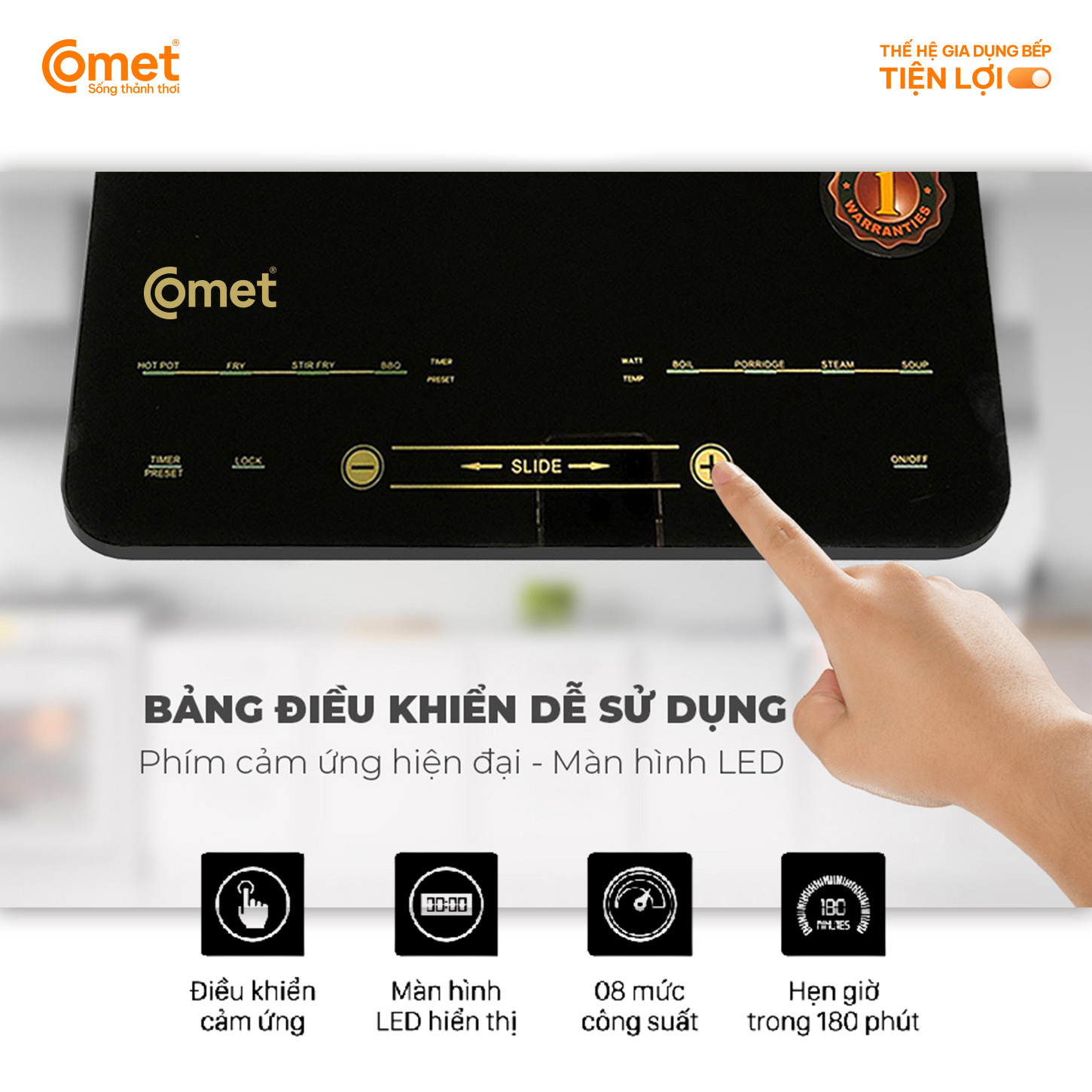 BẾP ĐIỆN TỪ CM5428