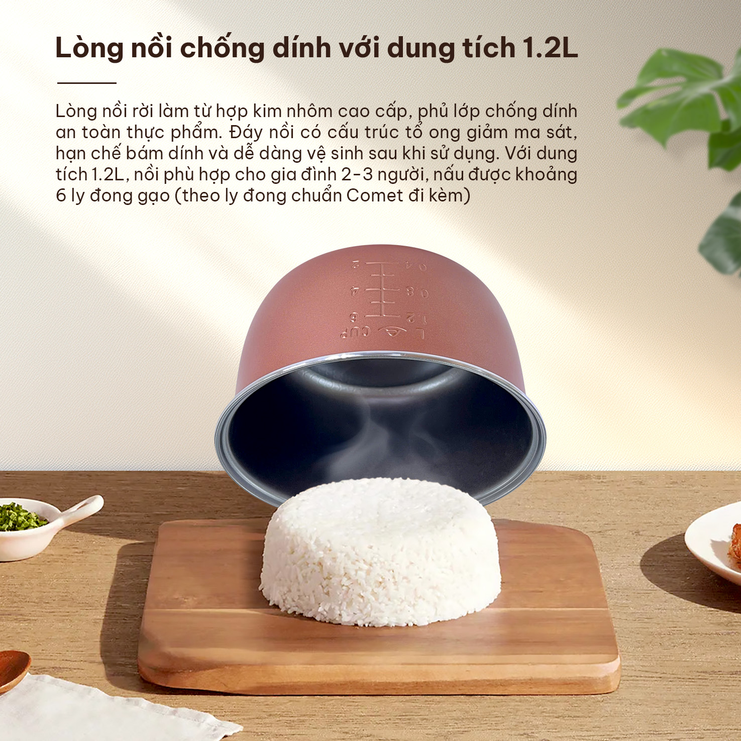 NỒI CƠM ĐIỆN NẮP GÀI CM8002