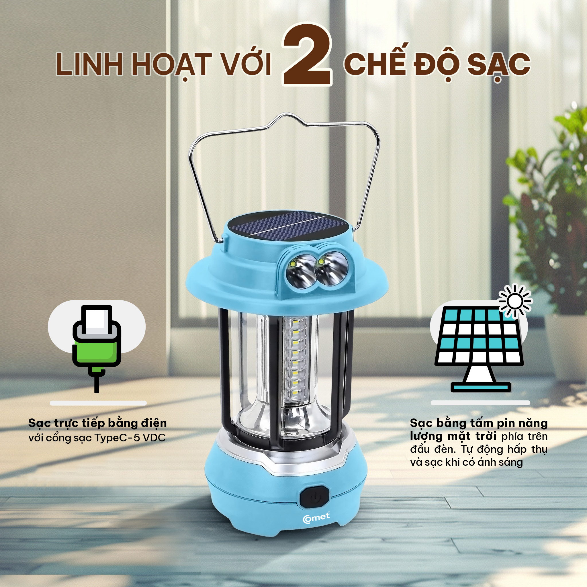 ĐÈN SẠC LED CRL3403S