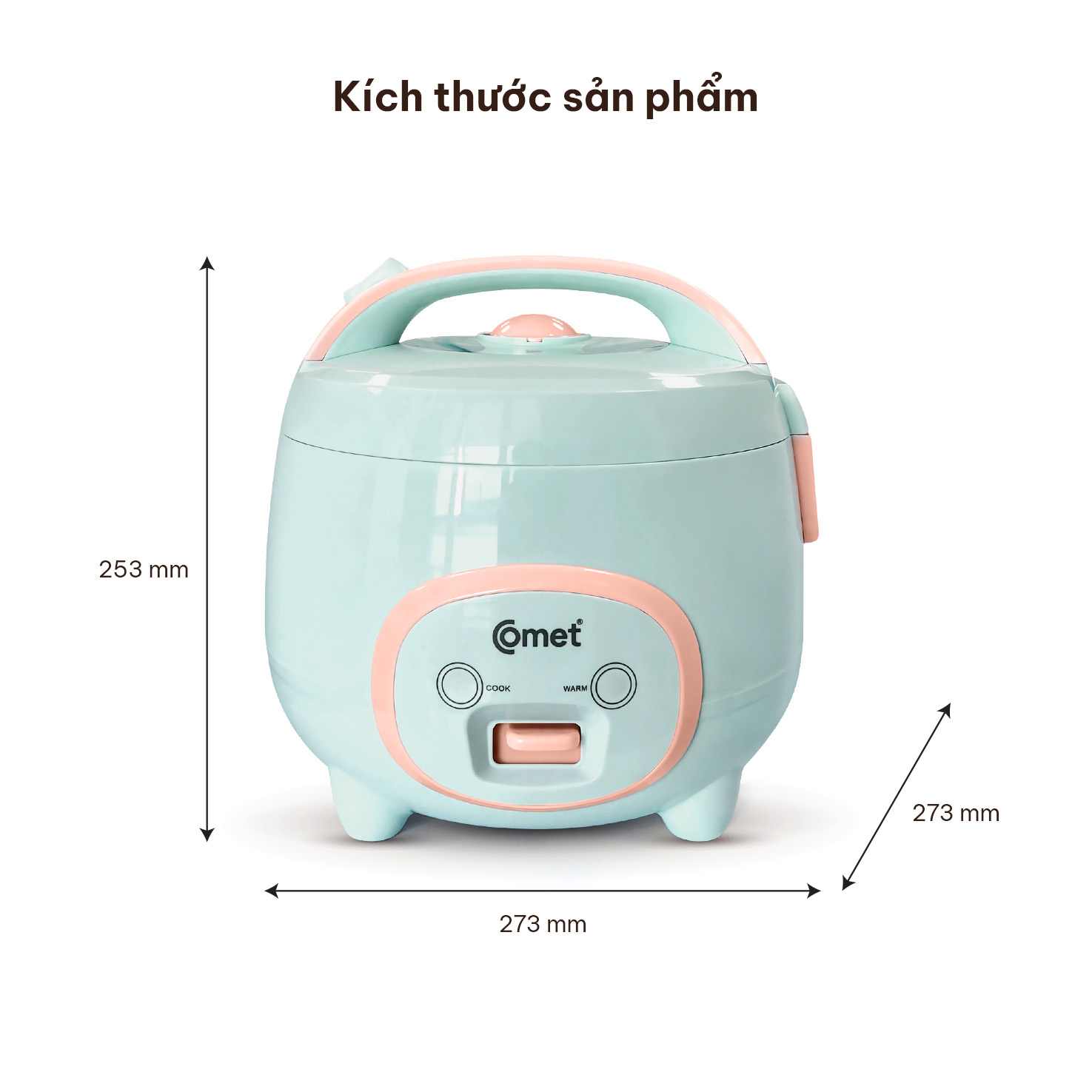 NỒI CƠM ĐIỆN NẮP GÀI CM8002