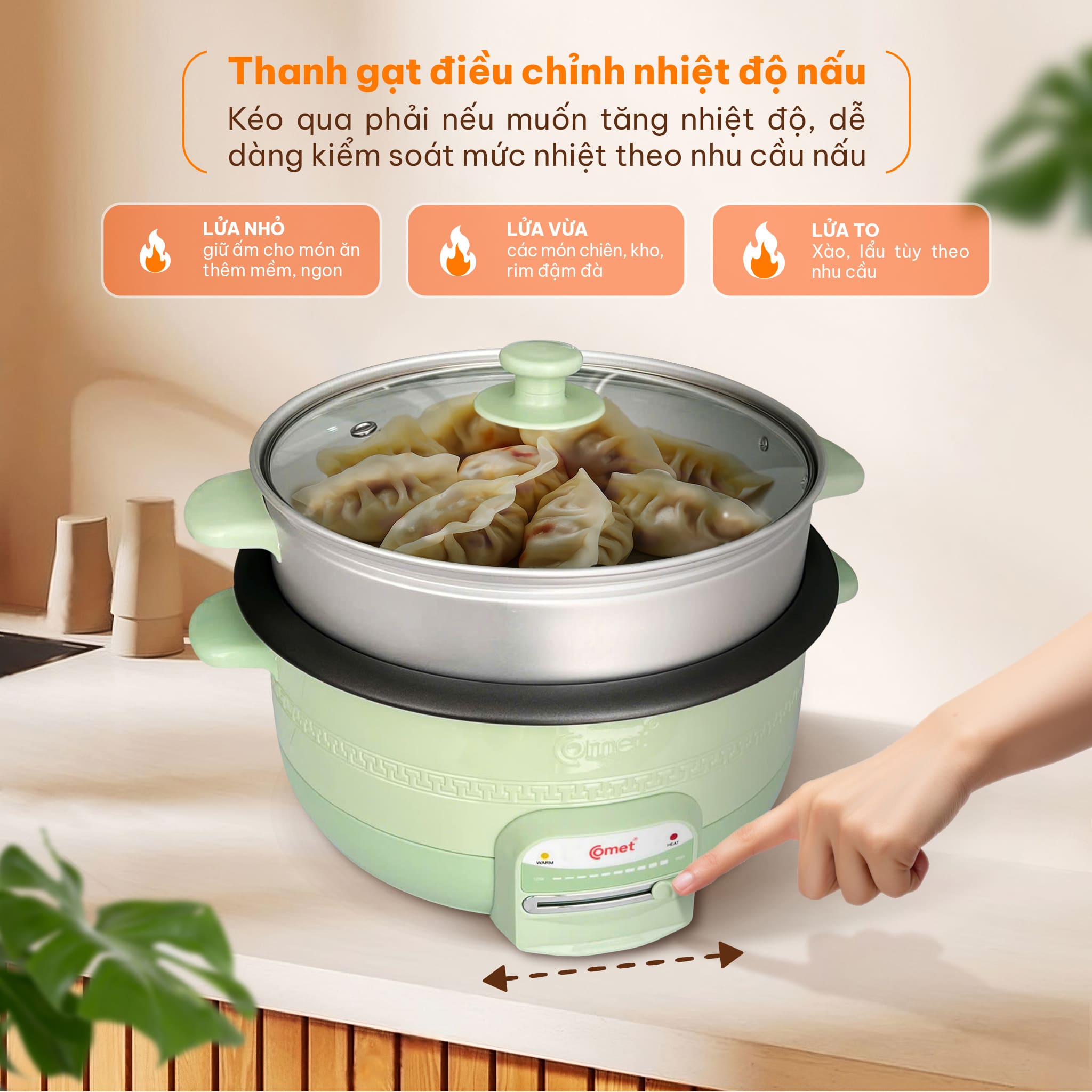 NỒI LẨU ĐIỆN CM7739
