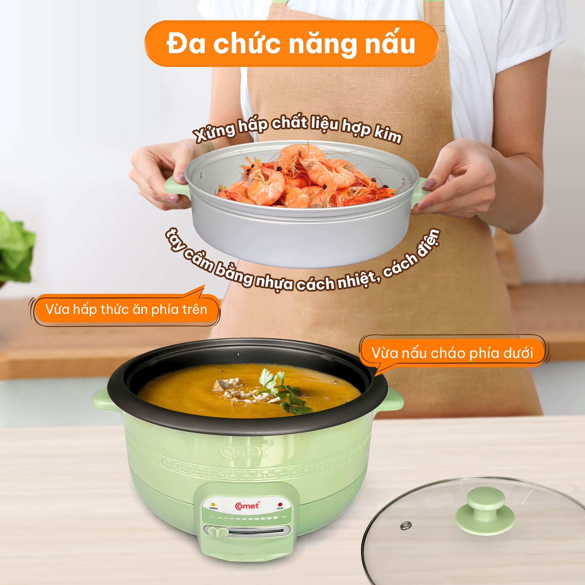 NỒI LẨU ĐIỆN CM7739