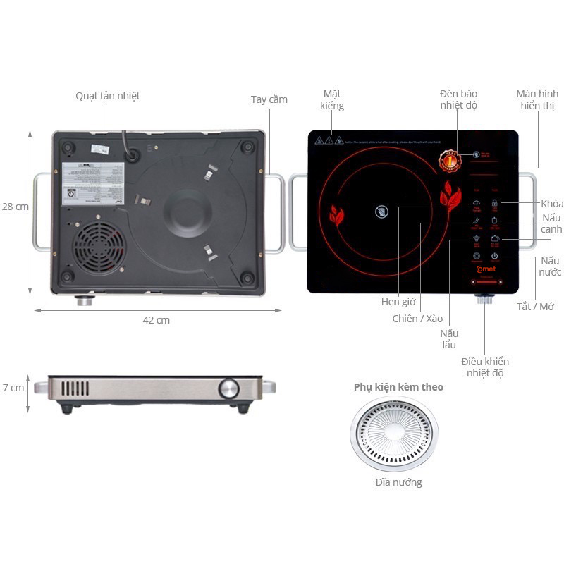 BẾP HỒNG NGOẠI CM5558