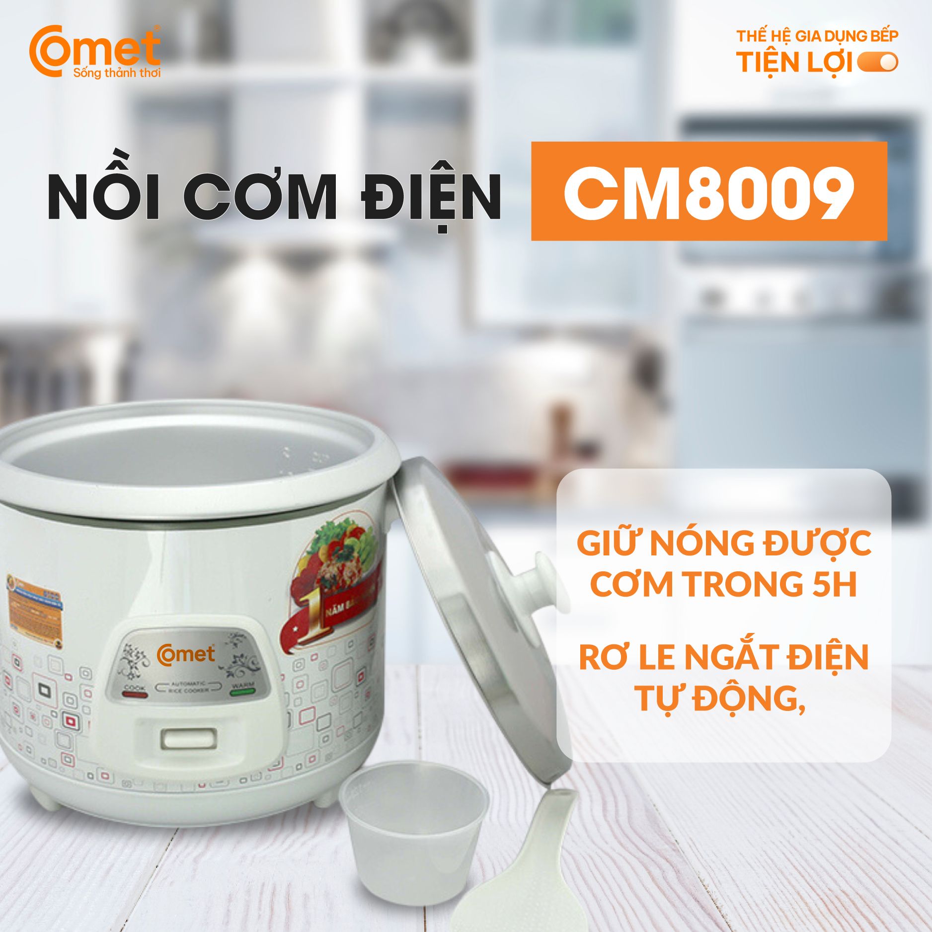NỒI CƠM ĐIỆN CM8009