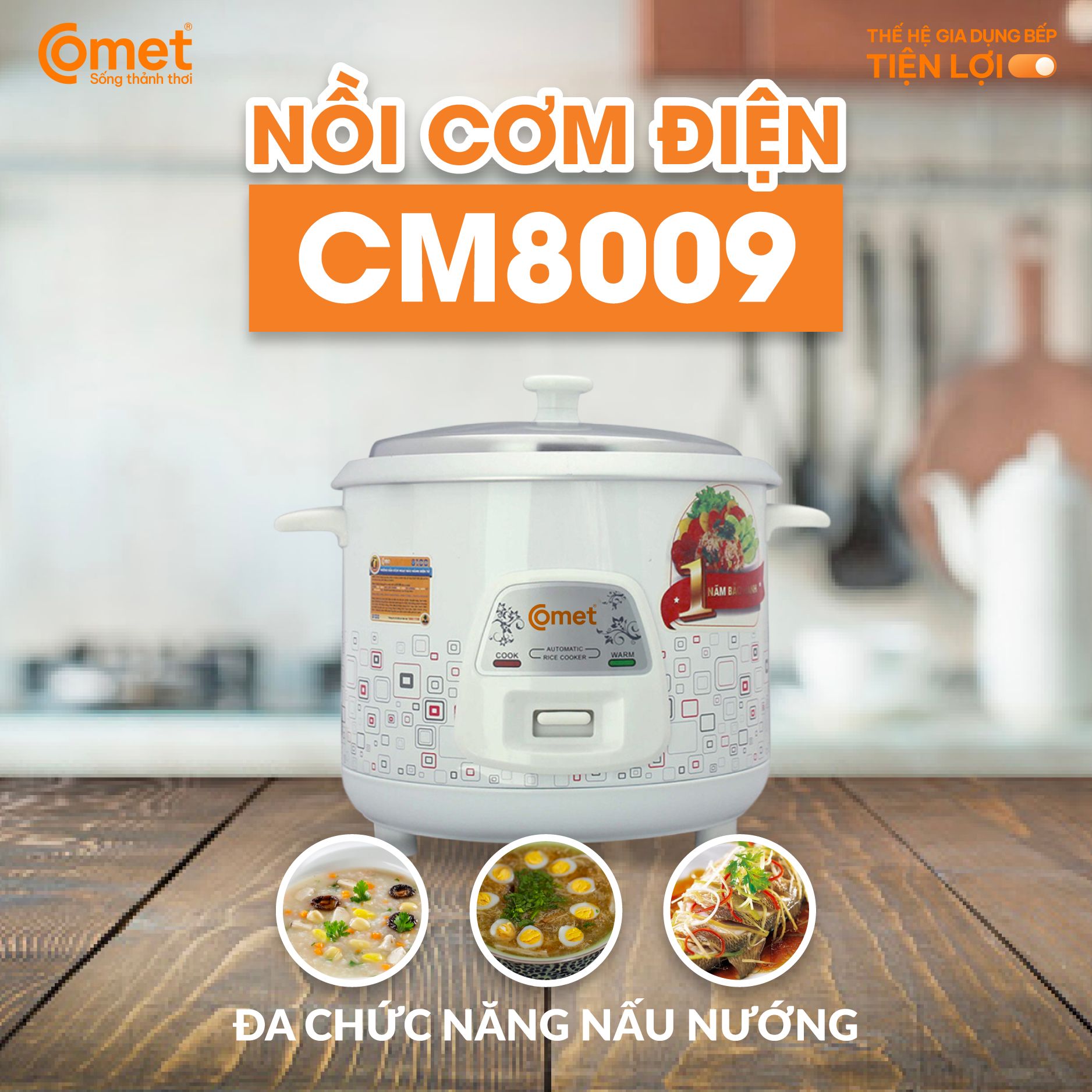 NỒI CƠM ĐIỆN CM8009