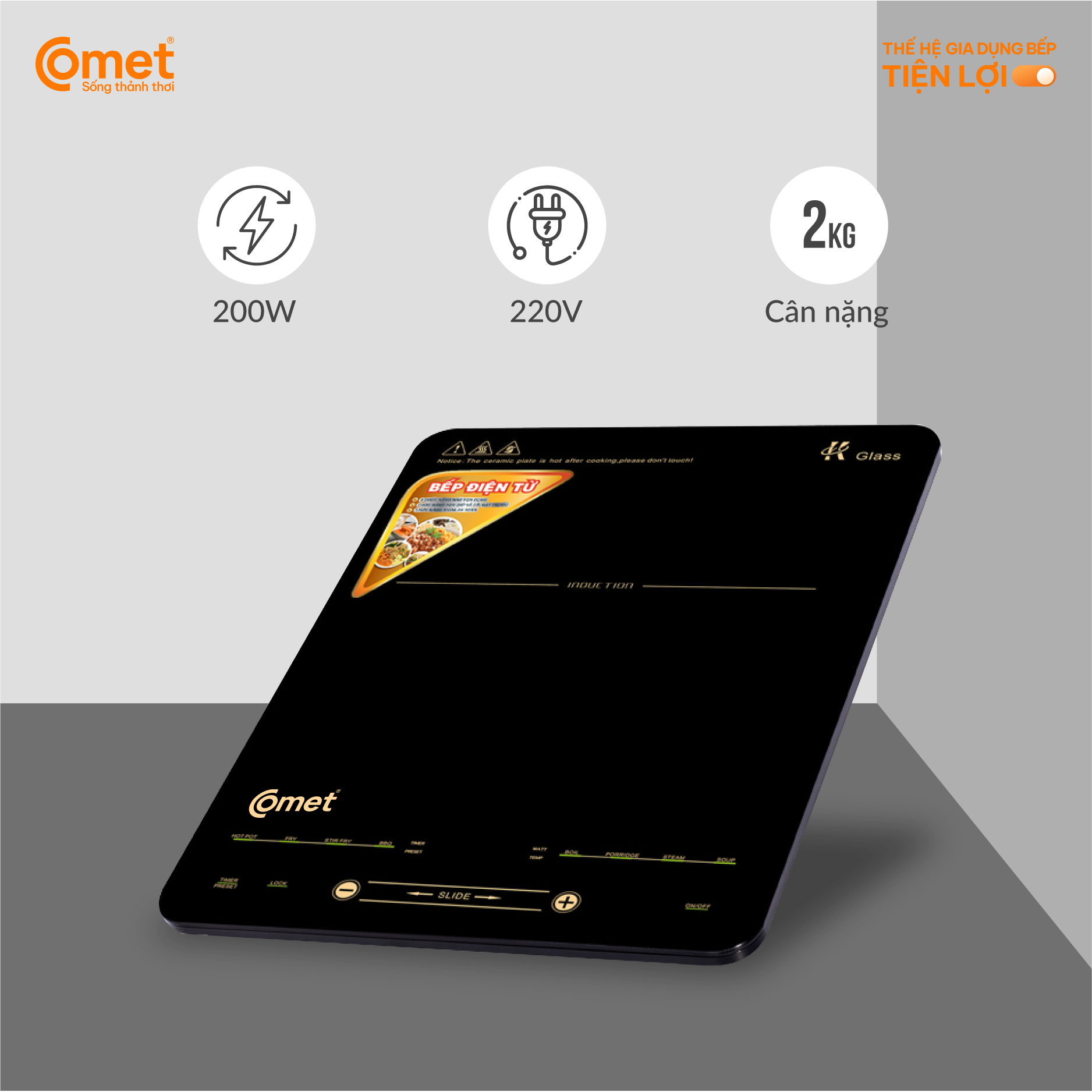 BẾP ĐIỆN TỪ CM5428