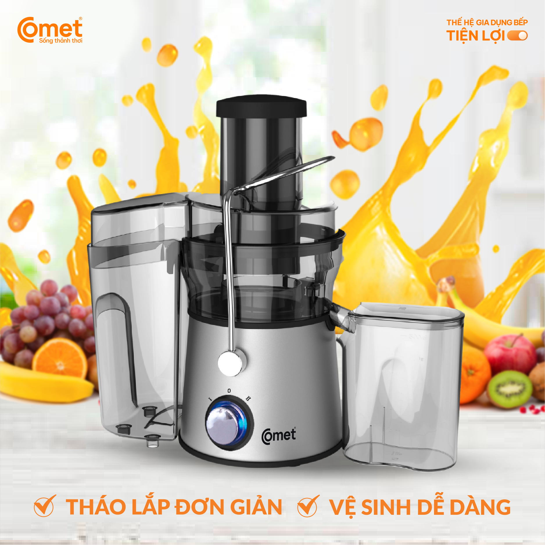 MÁY ÉP TRÁI CÂY CM9836
