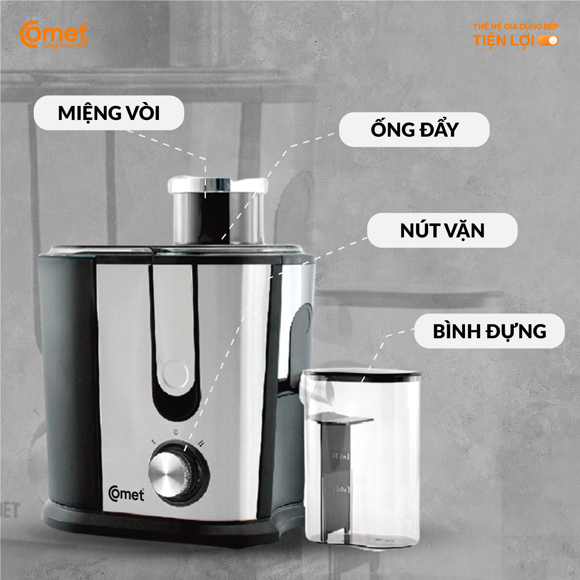 MÁY ÉP TRÁI CÂY CM9838