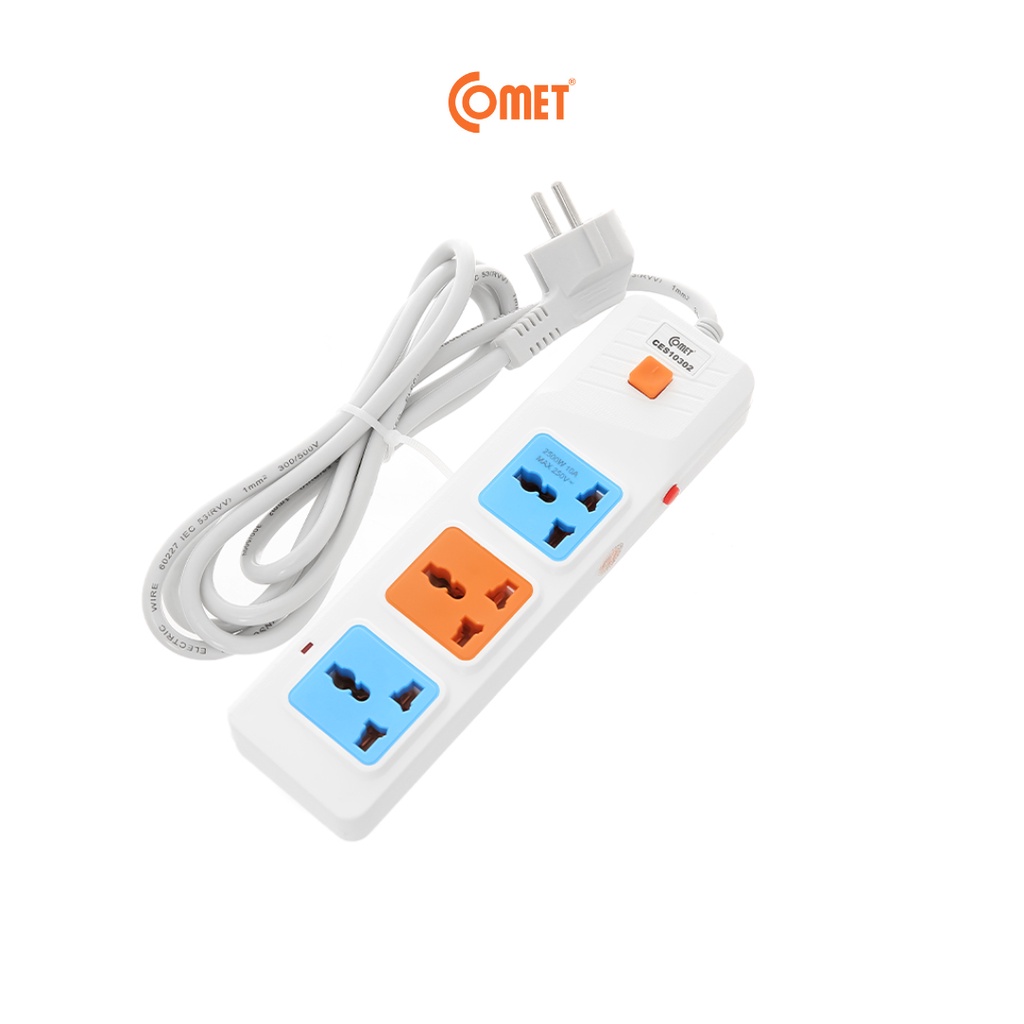 Ổ CẮM NỐI DÀI CES10302 DÂY 2 MÉT