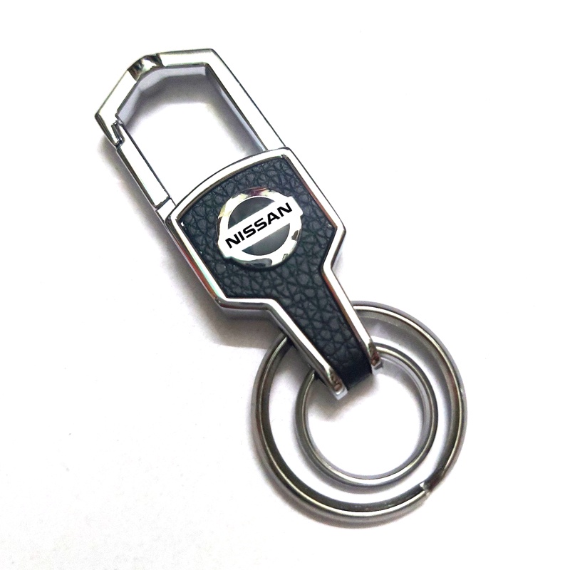Móc treo chìa khóa có logo thương hiệu ôtô, xe hơi, xe máy cao cấp, không gỉ