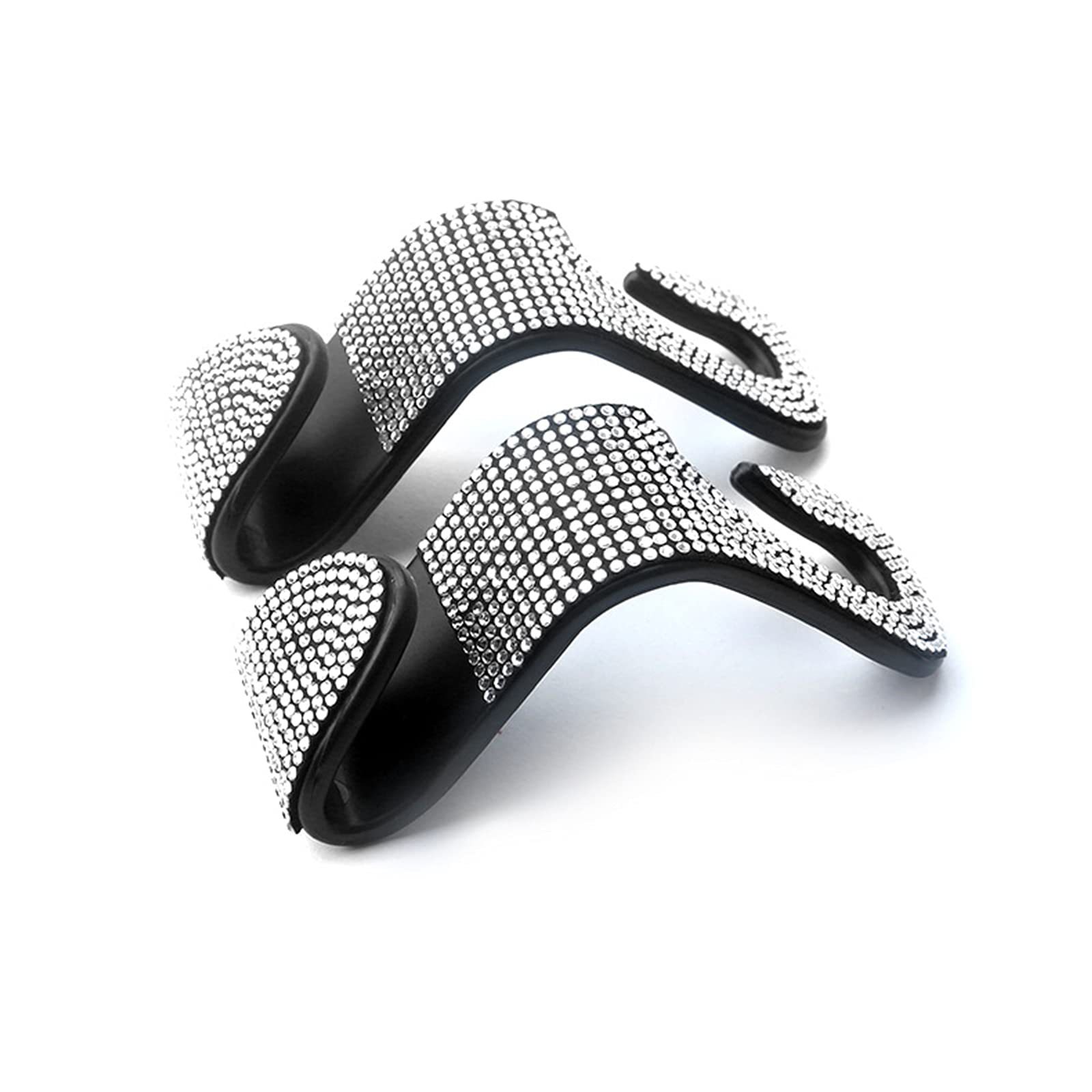 Móc treo đồ lưng ghế ô tô đa năng trang trí họa tiết kim cương