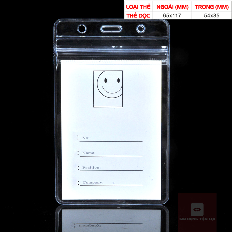 Kẹp thẻ đeo bảng tên Bác sĩ, Điều Dưỡng, Dược sỹ