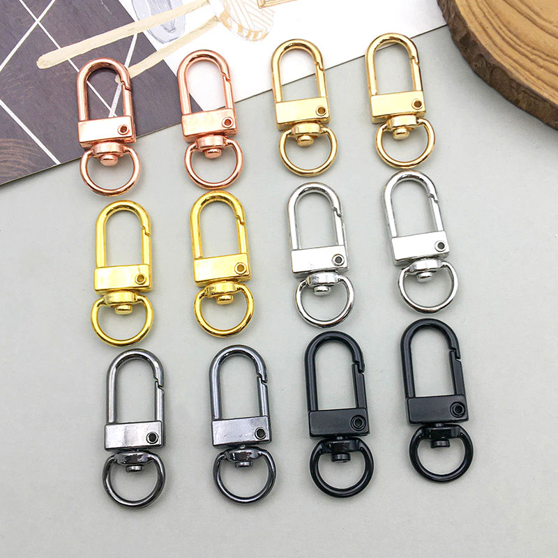 10 Móc khóa CÀNG TÔM hợp kim sơn màu xinh xắn, tự làm phụ kiện handmade