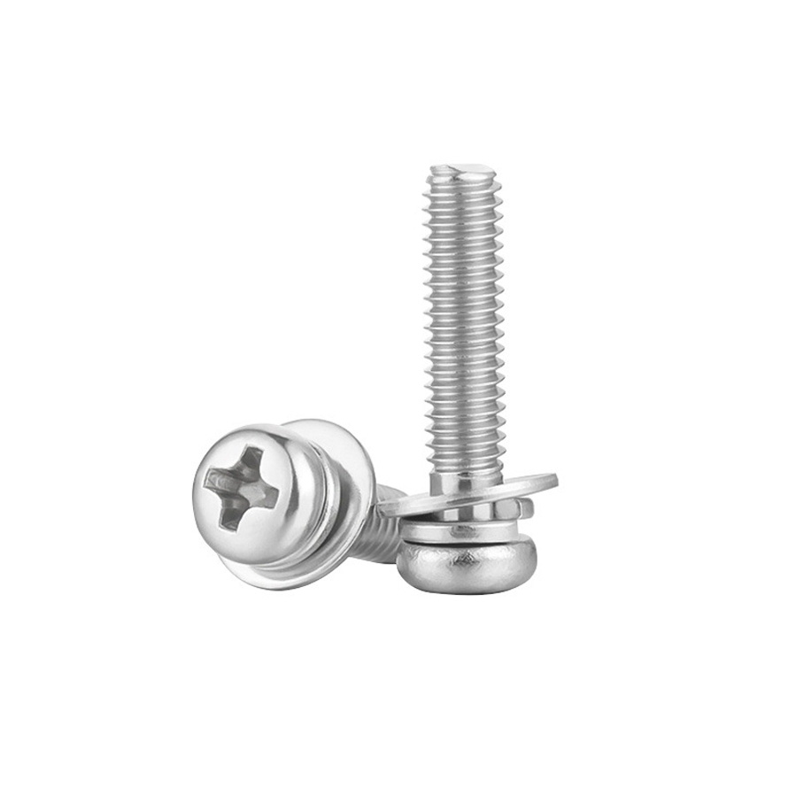 Bulong dài ĐẦU TRÒN chữ thập có sẵn 2 long đền