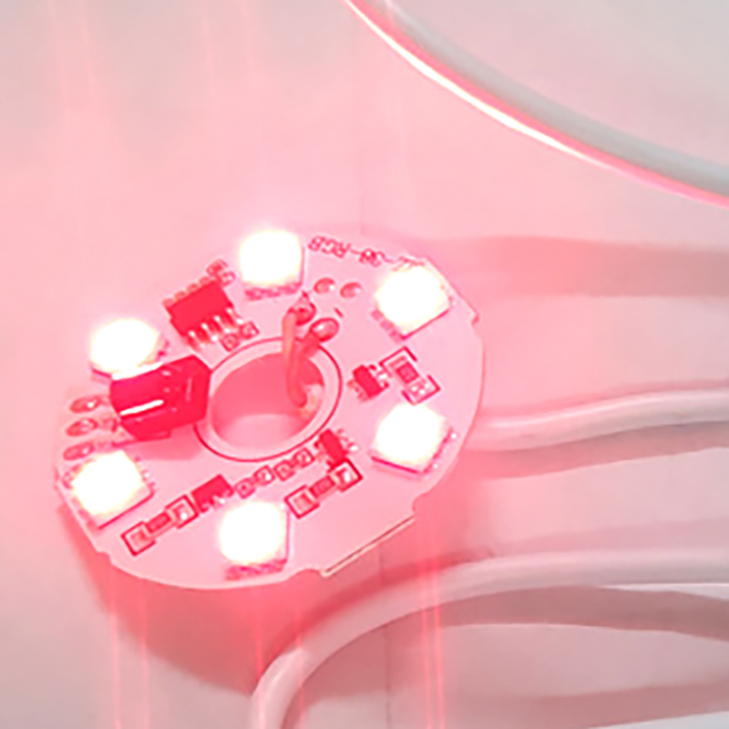 Mạch 6 Led (16 màu) điện áp 5V, có remote điều khiển chế đèn trang trí (remote)