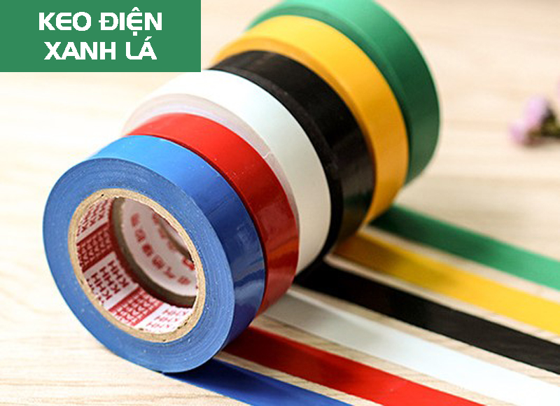 Băng KEO ĐIỆN - băng dính cách điện chống cháy rộng 16mm dài 10 mét