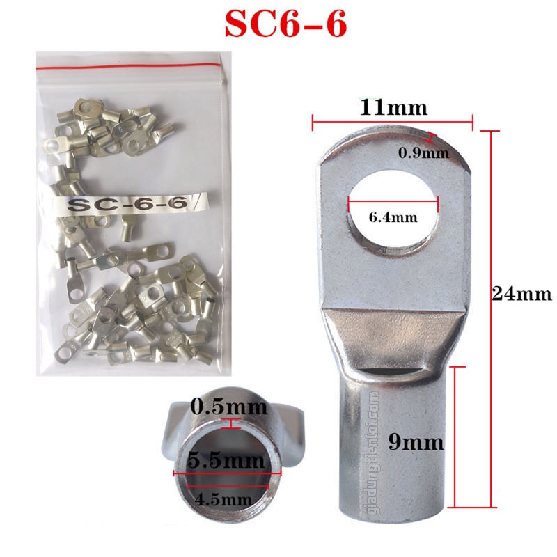 Đầu COS SC bằng đồng mạ si chống oxi hóa