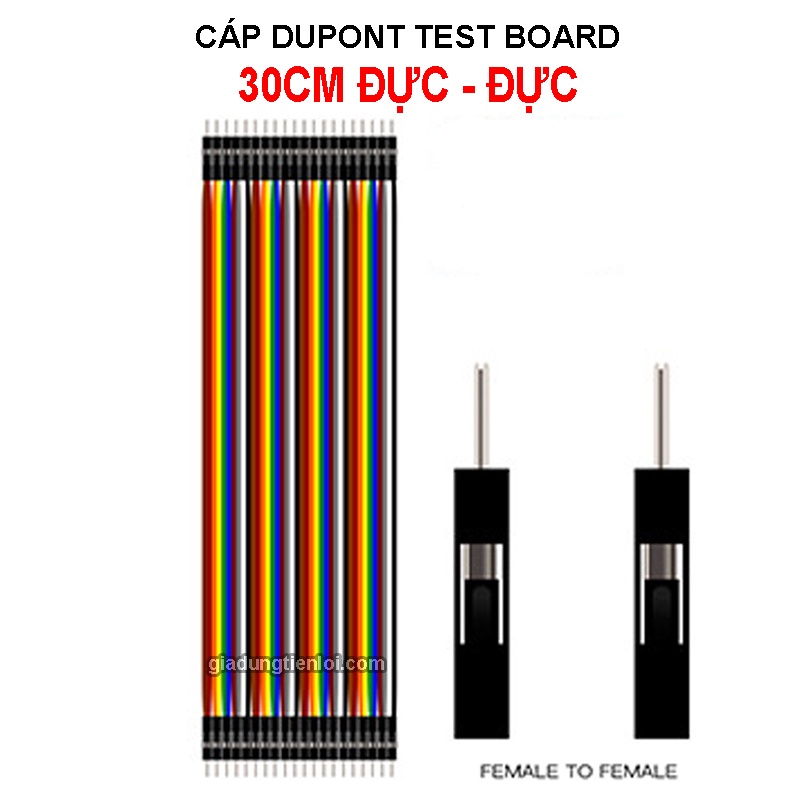 Dây Cáp Dupont 40 chân - dùng Làm Arduino DIY (dây test board)
