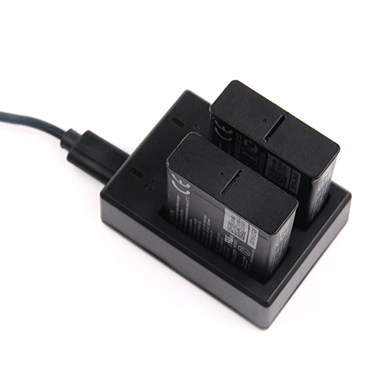 Pin sạc Gopro 5/6/7/8 - dock sạc đôi Gopro tiện lợi