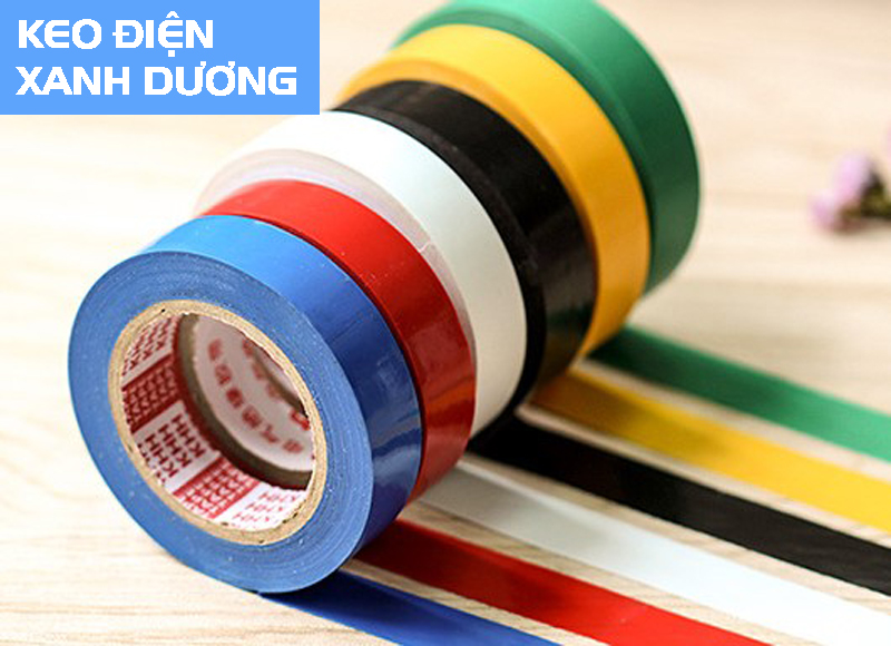 Băng KEO ĐIỆN - băng dính cách điện chống cháy rộng 16mm dài 10 mét