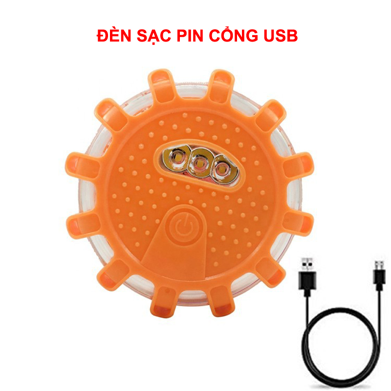 Đèn cảnh báo xoay khẩn cấp nhiều chế độ, cảnh báo giao thông đa chức năng