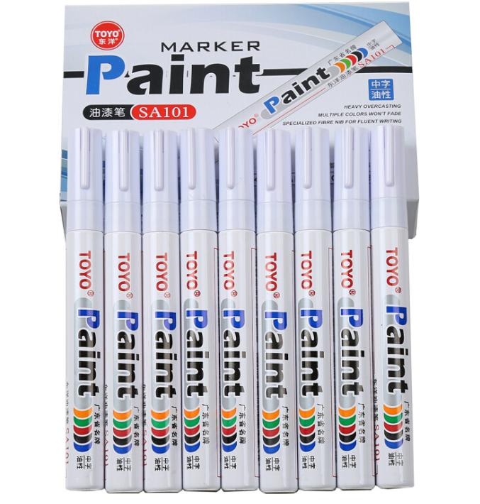 Bút Sơn (Repaint) Vẽ Lốp Xe Che Vết Nứt Đồ Nhựa Gốm Sứ Màu Sơn Bền, Độ Kết Dính Cao, Phù Hợp Với Hầu Hết Các Chất Liệu