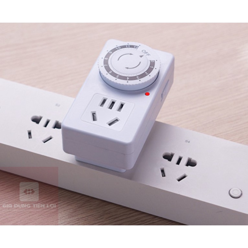 Ổ cắm hẹn giờ đếm ngược thời gian 12 tiếng chất lượng cao 220V